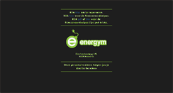 Desktop Screenshot of ener-gym.be